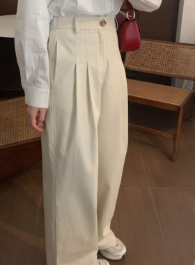 【Niche Young】相思 气质时尚休闲百搭春季长款休闲裤CX20045