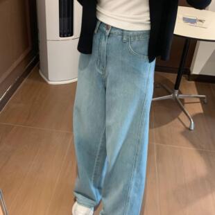 漫画腿 Young 高腰百搭复古小众设计感Y6049 Niche