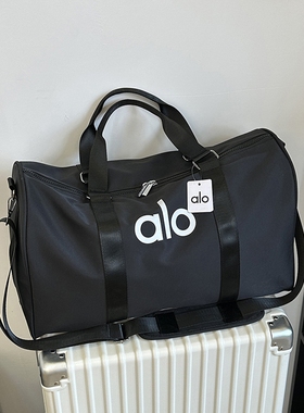 alo大容量旅行包男女通用手提健身包防水出差休闲独立鞋仓运动包