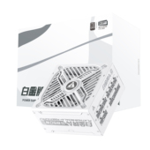 金河田白金牌A 850W全模组全白电源电脑台式 机4090主机电源ATX3.1