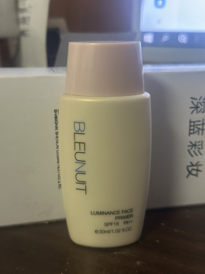 深蓝彩妆BLEUNUIT焕彩无瑕妆前乳隔离霜滋润30ml spf18/pa++正品