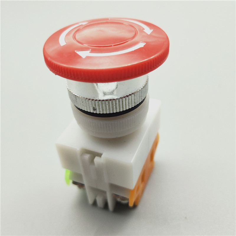 22mm蘑菇头急停按钮开关