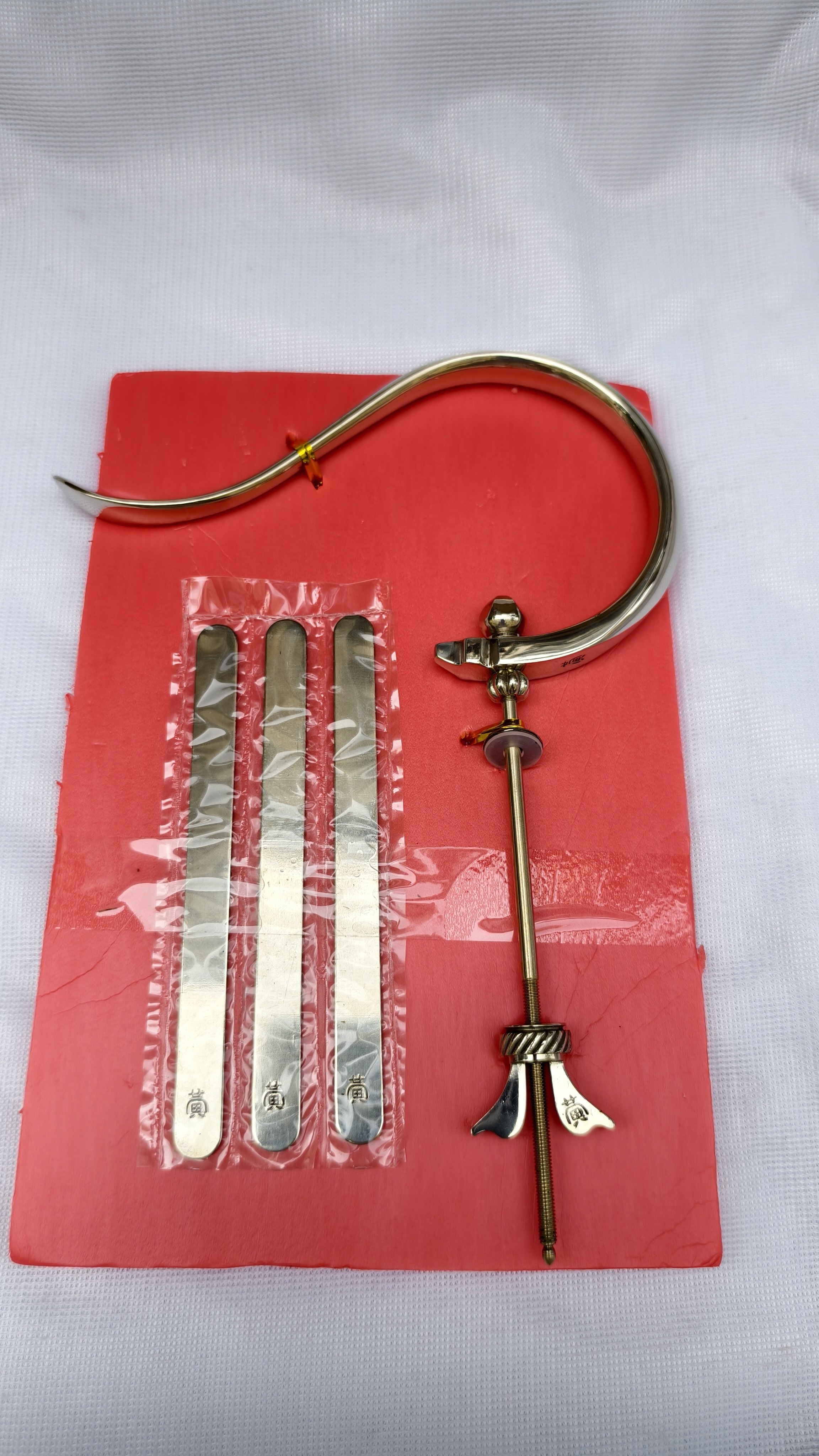 黄师傅精品白铜大钩公笼钩画眉广笼钩鸟笼挂钩 适合36画眉广笼图片