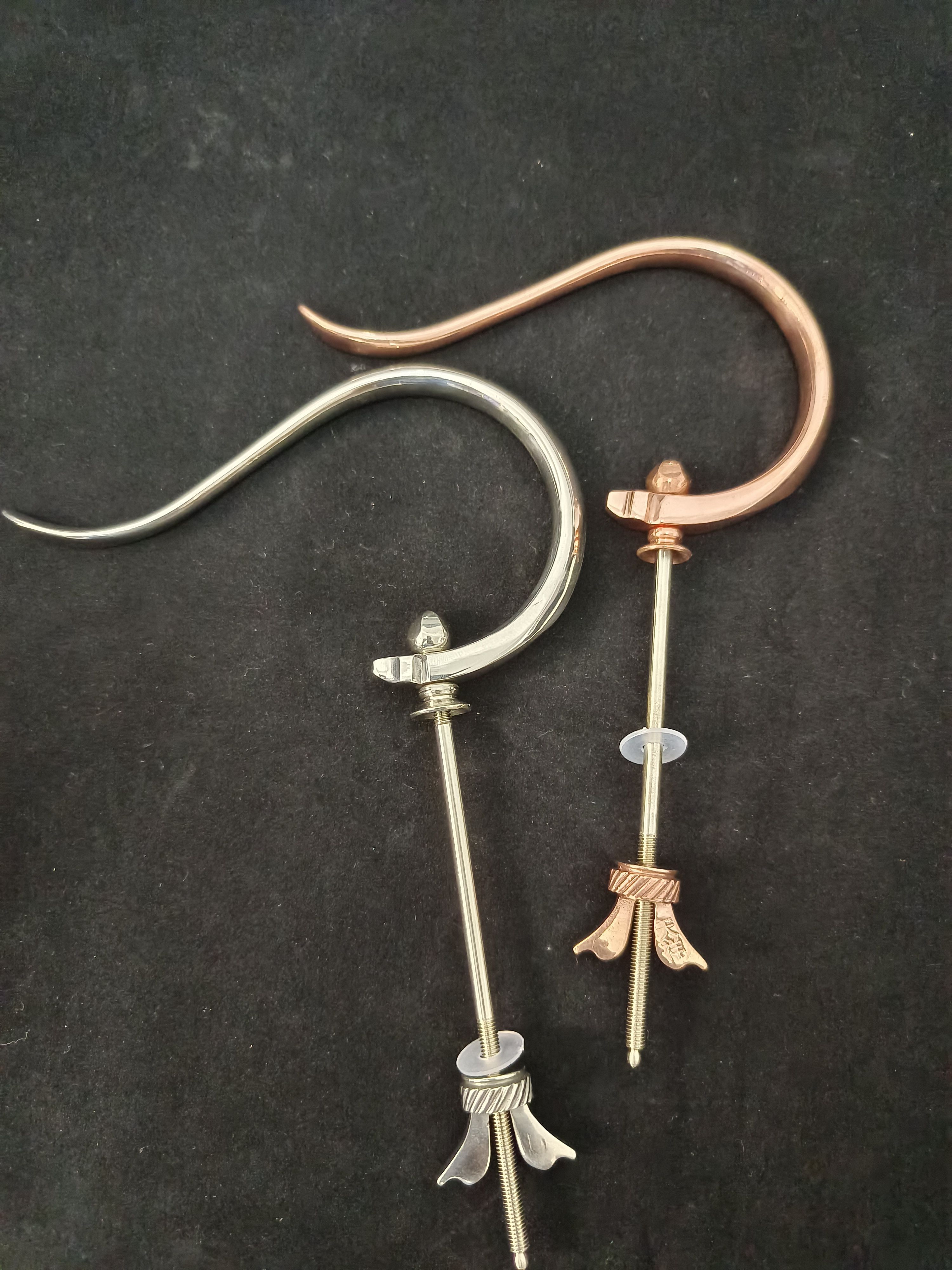 天祥白铜钩紫铜钩加厚款 适合28-30直径画眉母笼乸笼清远鸟笼广笼