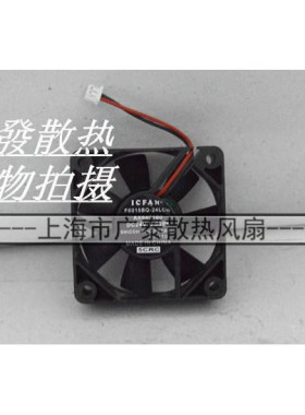 ICFAN F6015BQ-24LCW AX640160 24V 0.065A 6CM 6015 变频 风扇