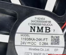 全新原装 NMB风扇 11938KA-24K-FT   12CM 变频器风扇