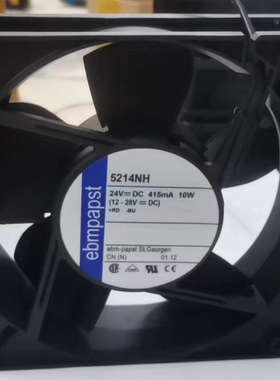 5214NH/NN/NM/NHH 5214N/2HH 19HHI 2R散热风扇24v风机EBMPAPST