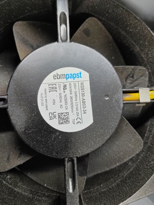 EBMPAPST全新ebmpapst W2S130-AB03-34 230V 45/39W散热风扇