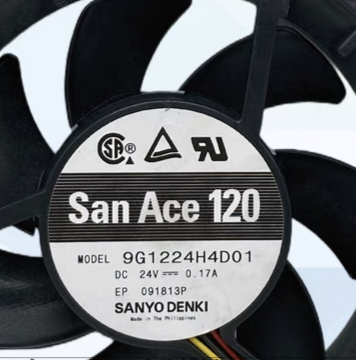 原装正品SanAce120 9G1224H4D01 24V 0.17A 12cm 变频器 散热风扇