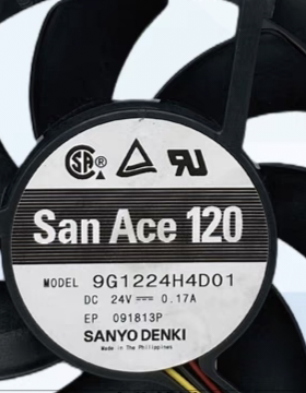 原装正品SanAce120 9G1224H4D01 24V 0.17A 12cm 变频器 散热风扇