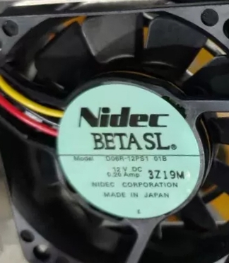 nidec全新NIDEC D06R-12PS1 01B 12V 0.20A 6015 6cm厘米机箱风扇