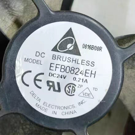 全新台达 EFB0824EH 24V 0.21A 8CM 8025 变频器散热风扇
