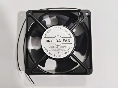 京达JING DA FAN 滚珠轴流风机JD12038AC 220V0.14A 交流散热风扇