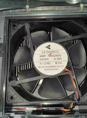 原装三菱CA1530H013 MMF-08G24DS-RC4 DC24V 0.36A变频器散热风扇