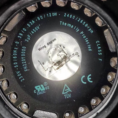 FH220Y0000 230V 90/120W 220MM 0.39/0.53A 泛仕达离心风机