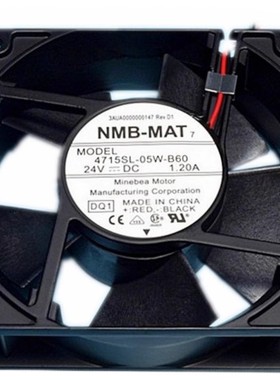 现货NMB-MAT 4715SL-05W-B60 DC24V 1.20A变频器风扇焊机通用风机