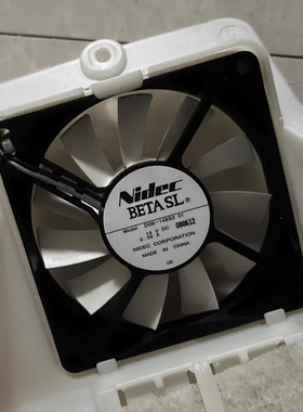 Nidec D081-14BS3 01 DC14V 0.06A 8厘米 日本 冰箱静音散热风扇