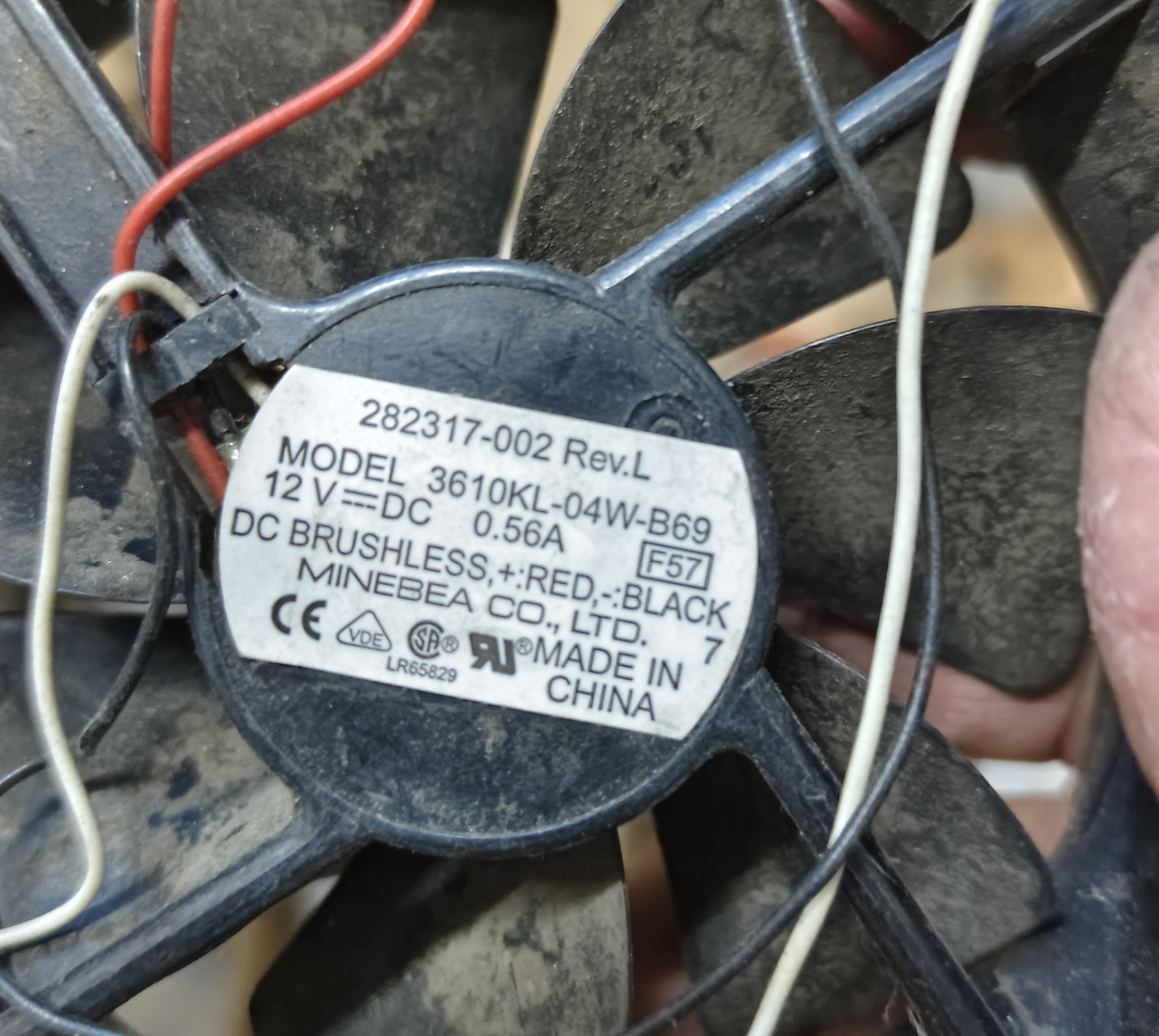 NMB-AT3610KL04W4924伏12