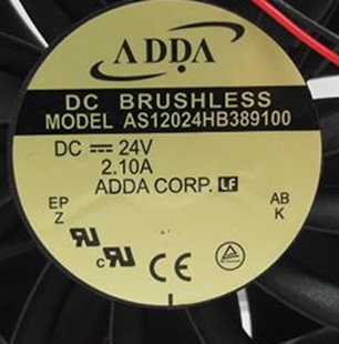 台湾协禧ADDA AS12024HB389100 12038 DC24V 2.1A 变频器散热风扇