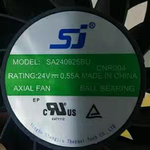SJ SA240925BU 9225 24V 0.55A 9厘米 暴力风扇 变频器风扇 增压