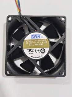 台湾AVC DATA0825B8S 8025 48v 0.2A 8CM PWM温控中兴设备风扇