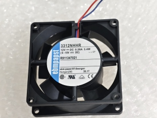 EBMPAPST全新ebmpapst 3312NHHR 12V 0.28A 3.4W 机箱散热风扇