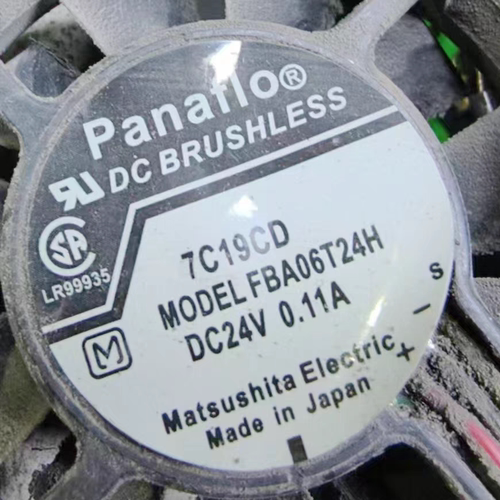 FBA06T24H 全新Panaflo DC24V 0.11A 60*60*15 3线变频器散热风扇