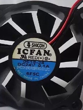 ICFAN 6015 24V 0.10A 0615-24 6厘米变频器磁盘机箱散热风扇