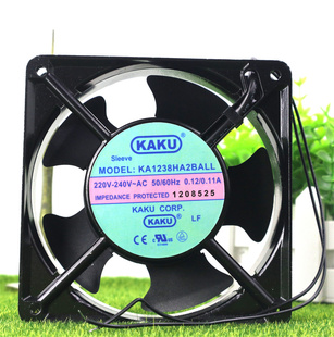 卡固KAKU KA1238HA2SAT/BAT KA1238HA2 0.11A 220V 12038散热风扇
