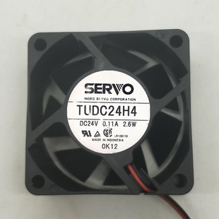 6025 日本伺服SERVO 超静音散热风扇 6CM 2.6W TUDC24H4S 24V