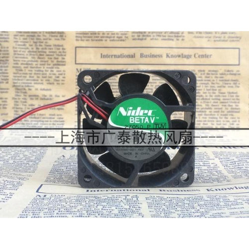 现货正品Nidec M34605-55 6CM 6025 DC 12V 0.58A 两线TA225DC
