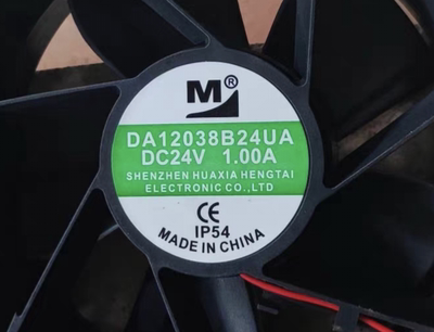 DA12038B24UA DC24V 1.00A 120*120*38 全新空压机变频器散热风扇