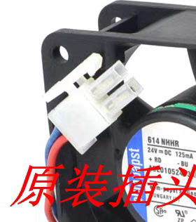 全新原装Ebm-papst品牌风扇专售 614NHHR 6025 24V 3.0W质量保证