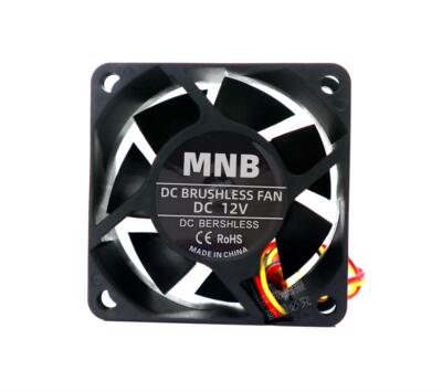 全新6cm厘米60x60x25mm 6025 FG测速/RD告警5v12v24v三线散热风扇