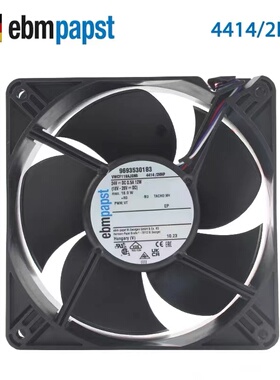 德国EBMPAPST 4414 H/M/2HHP/2HH/12M DC24V 12038变频器散热风扇