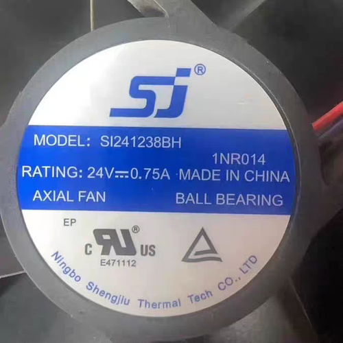SJ SI241238BH 1NR014 12CM 24V 0.75A 变频器散热风扇12038