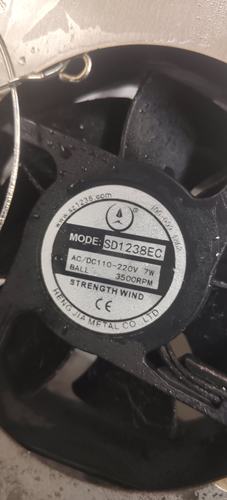 SD1238EC 12038 110-220V 7W 3500RPM机柜散热风扇