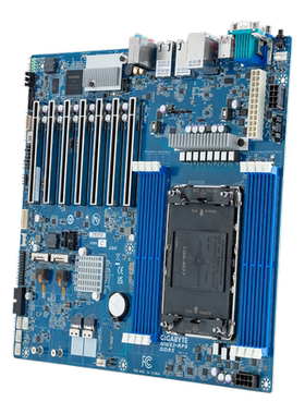 技嘉MW83-RP0 4677 DDR5 IPMI 双M.2 单路服务器双万兆网卡主板