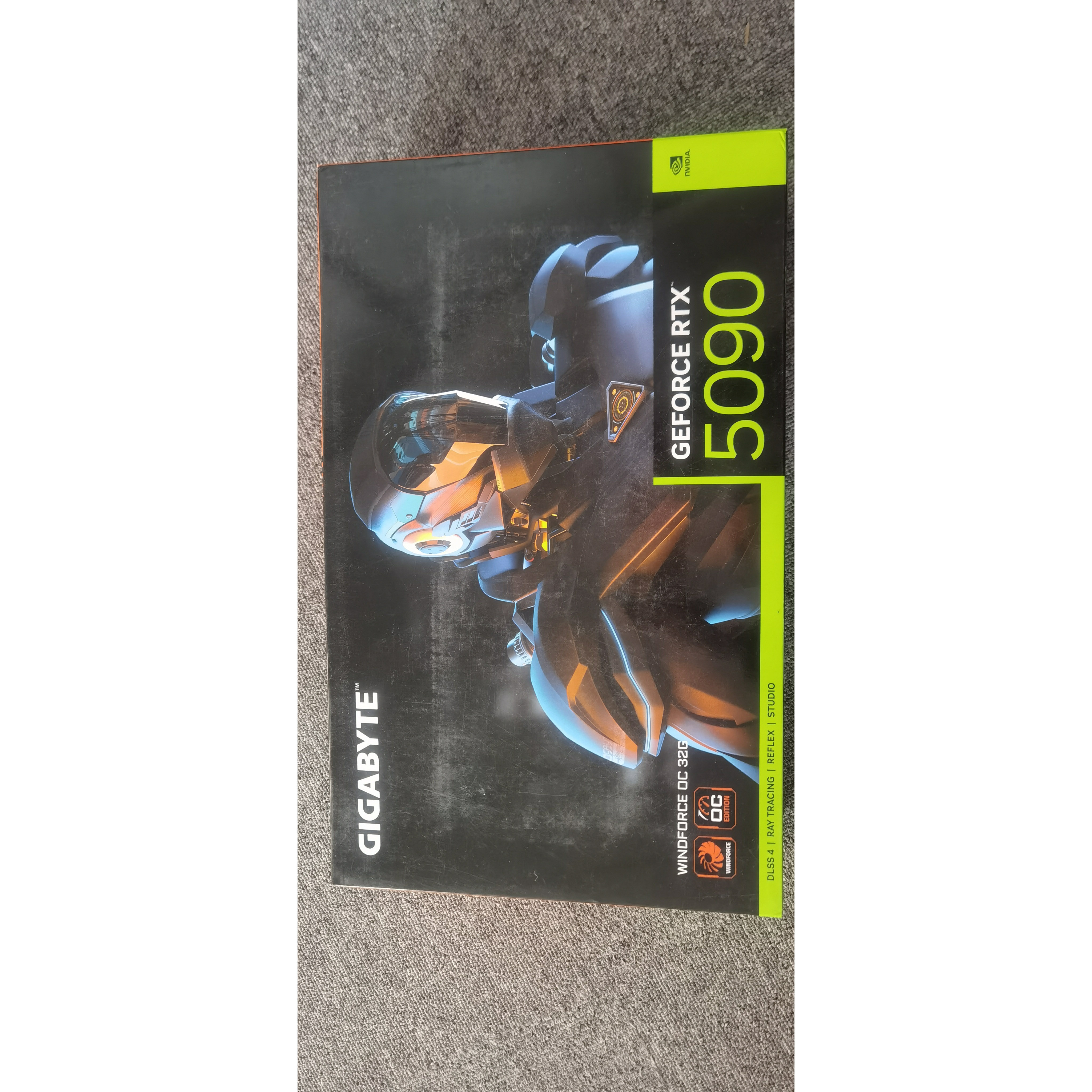 技嘉Gigabyte GeForce WINDFORCE OC 32G 风魔5090显卡全新三年保