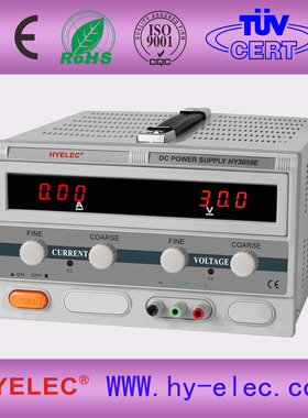 华谊HYELEC 直流稳压电源HY3050E 可调0-30V 0-50A 包邮
