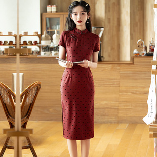 娘子写女装2025新款蔓楼兰四美子官方逸红颜旗袍先生崔万志旗舰店