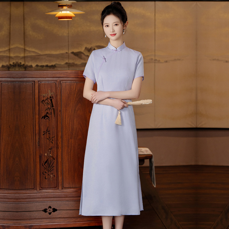 蔓楼兰官方逸红颜独特漂亮一珂锦绣国际大牌旗袍先生崔万志旗舰店