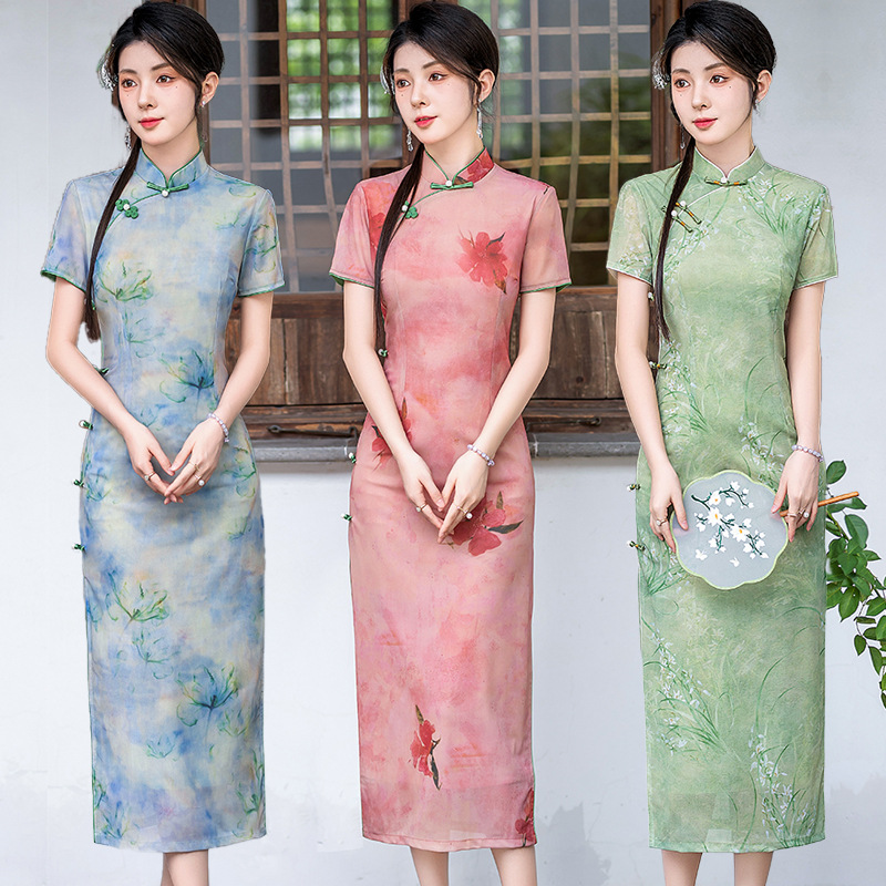 娘子写女装2025新款蔓楼兰四美子官方逸红颜旗袍先生崔万志旗舰店