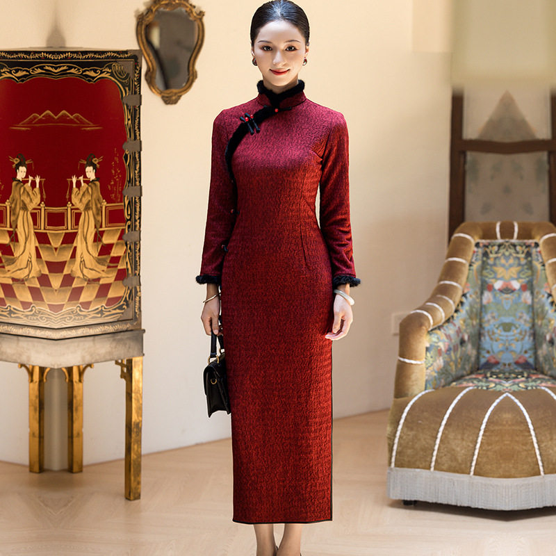 娘子写凤禧苏之绣梦至超名兰世家崔万志官方旗舰店女装百武西旗袍