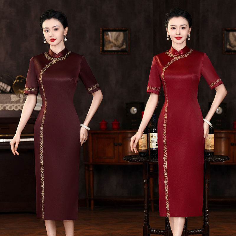 蔓楼兰官方逸红颜川黛半枫荷梦至超国际大牌旗袍先生崔万志旗舰店