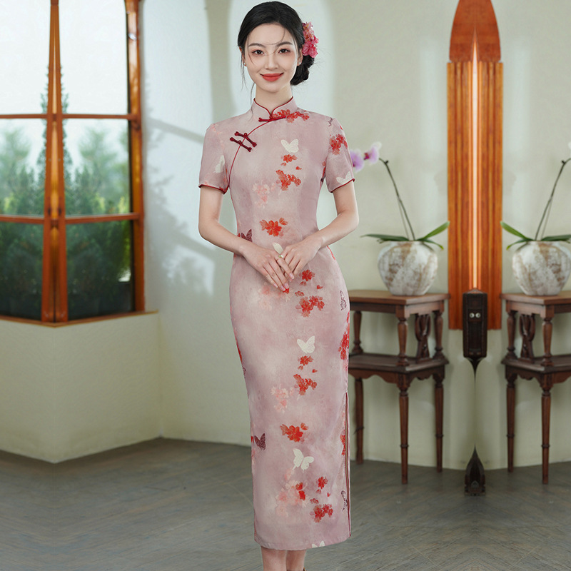 蔓楼兰官方逸红颜独特漂亮一珂锦绣国际大牌旗袍先生崔万志旗舰店