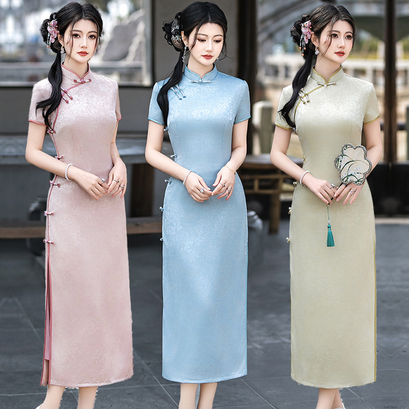 娘子写女装2025新款蔓楼兰四美子官方逸红颜旗袍先生崔万志旗舰店