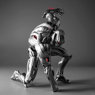 漫威海洋堂山口式Ultron复仇者联盟幻视奥创钢铁侠蜘蛛侠可动手办