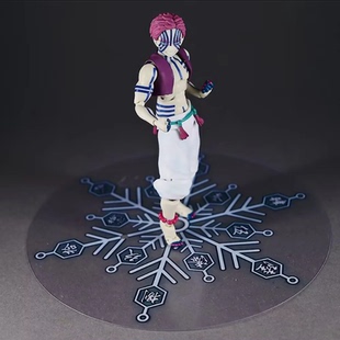 新款figma SP-146 鬼灭之刃 上弦之三 猗窝座 可动手办模型 现货