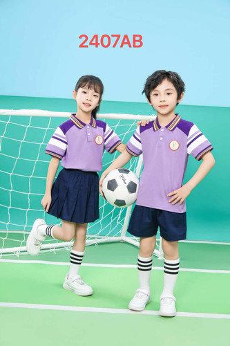 XMKT春夏新款幼儿园园服班服男生女生同款短袖短裤休闲运动套装